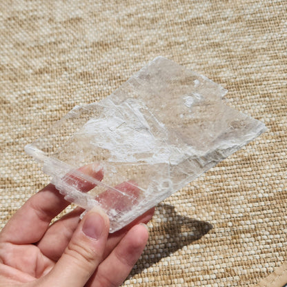 Selenite Slice - Transparent