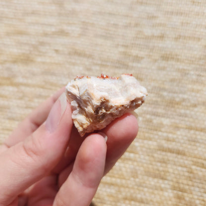 Vanadinite Cluster 24g