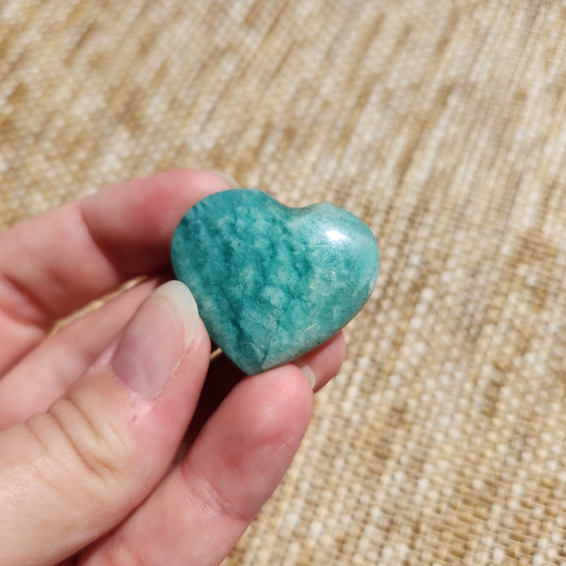 Amazonite Heart 3cm