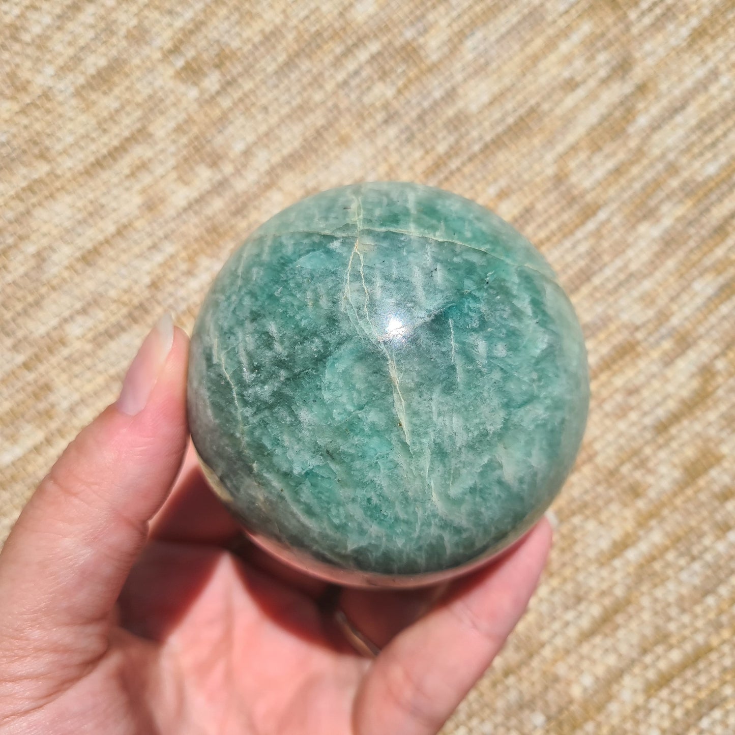 Amazonite Sphere 435g