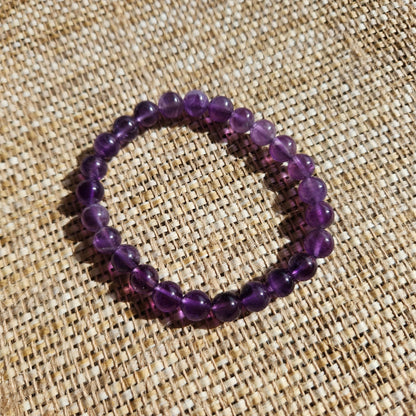 Amethyst Bracelet 8mm