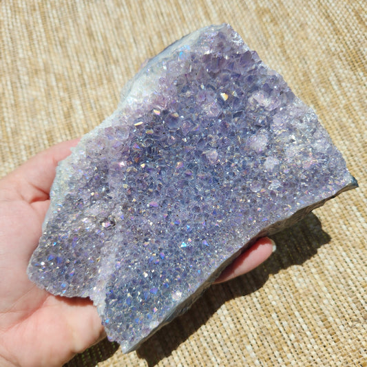 Aura Amethyst Cluster 807g