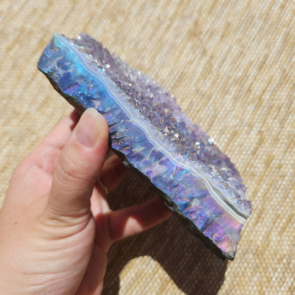 Aura Amethyst Cluster 807g
