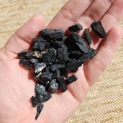 Black Tourmaline Chips 50g