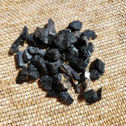 Black Tourmaline Chips 50g
