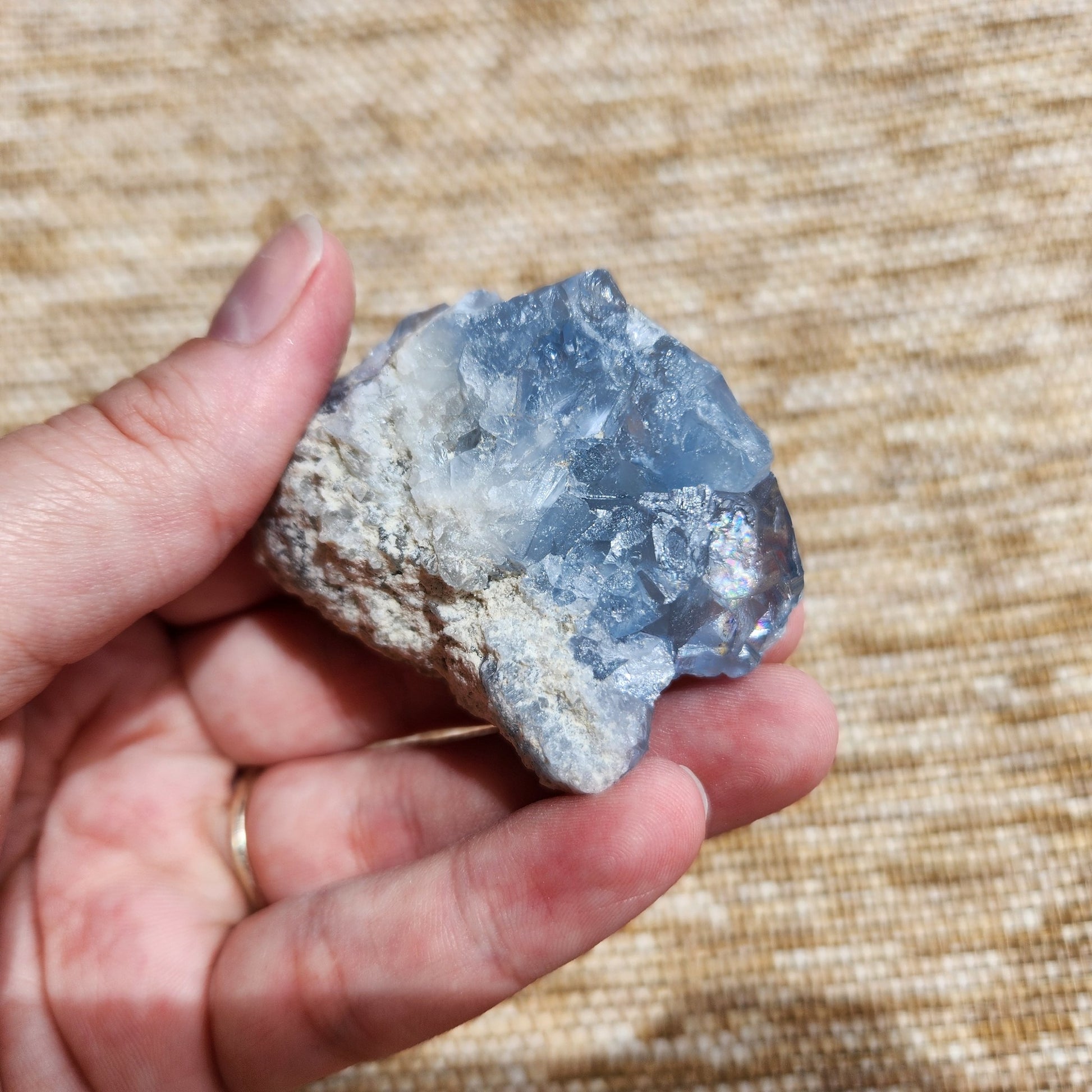 Celestite Cluster 89g