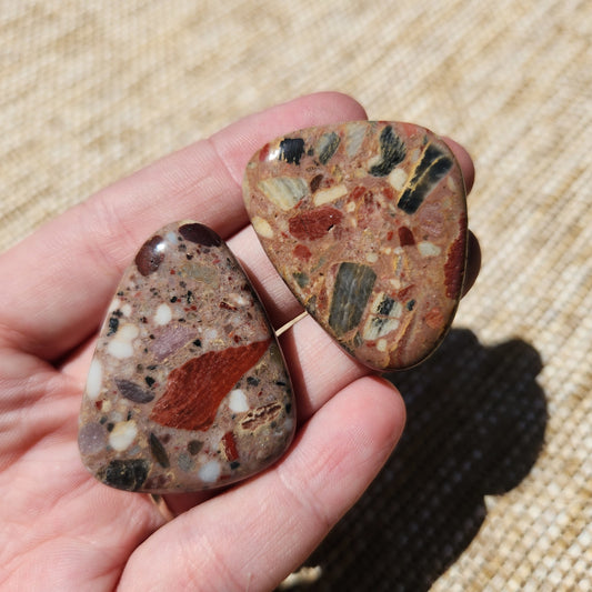 Chert Jasper Flat Tumble