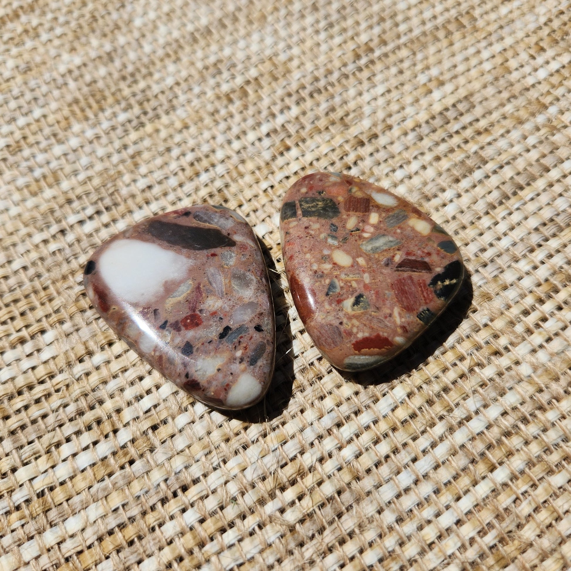 Chert Jasper Flat Tumble
