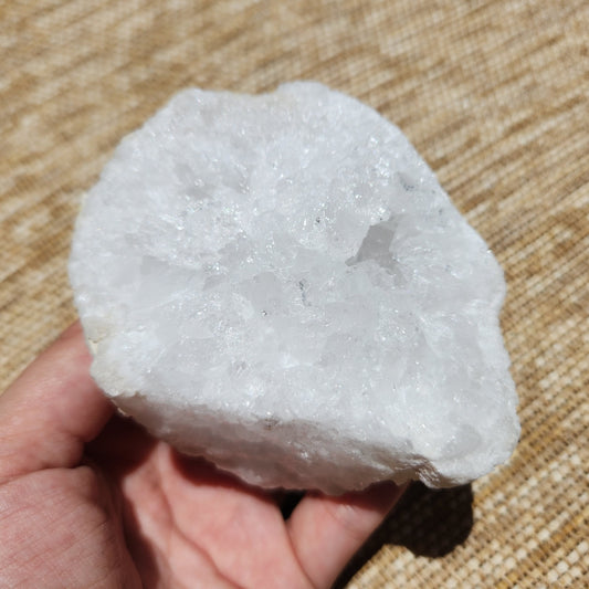 Clear Quartz Geode Chunk