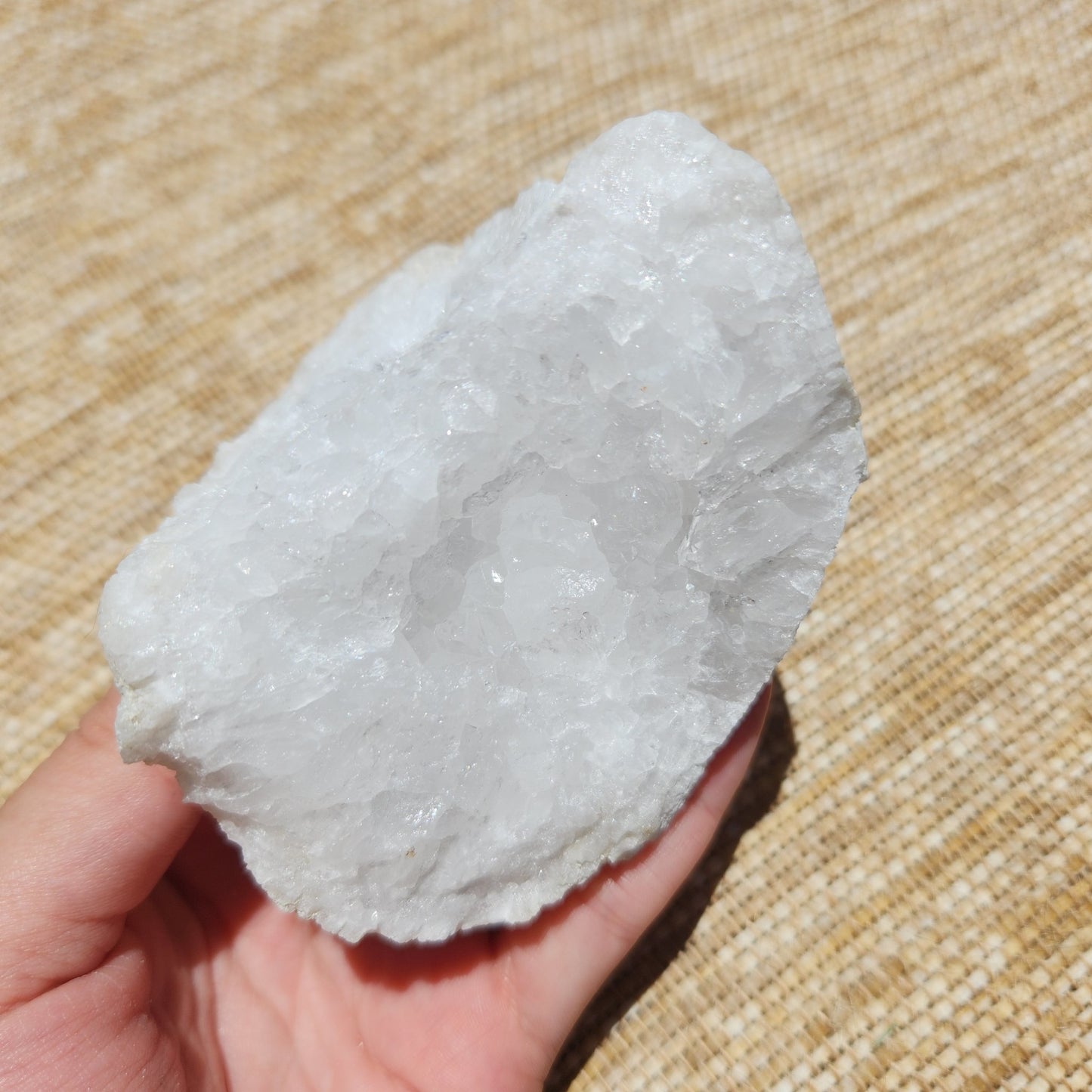Clear Quartz Geode Chunk
