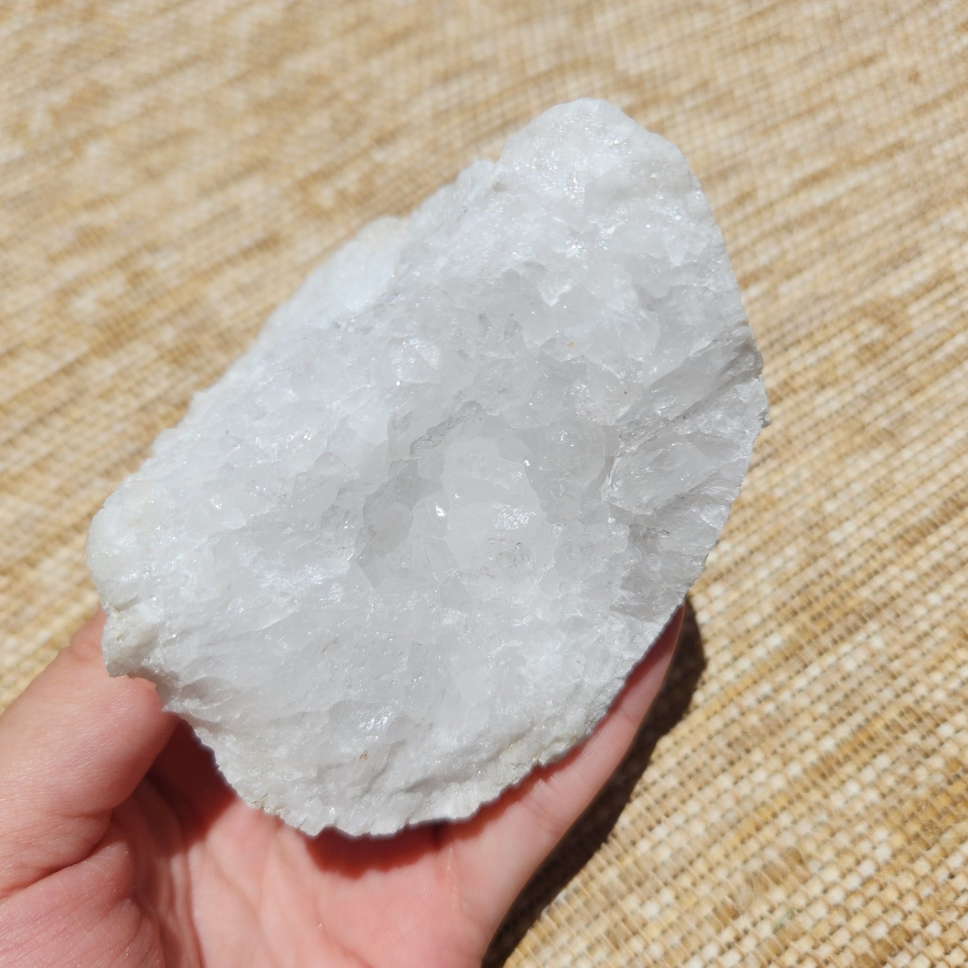 Clear Quartz Geode Chunk