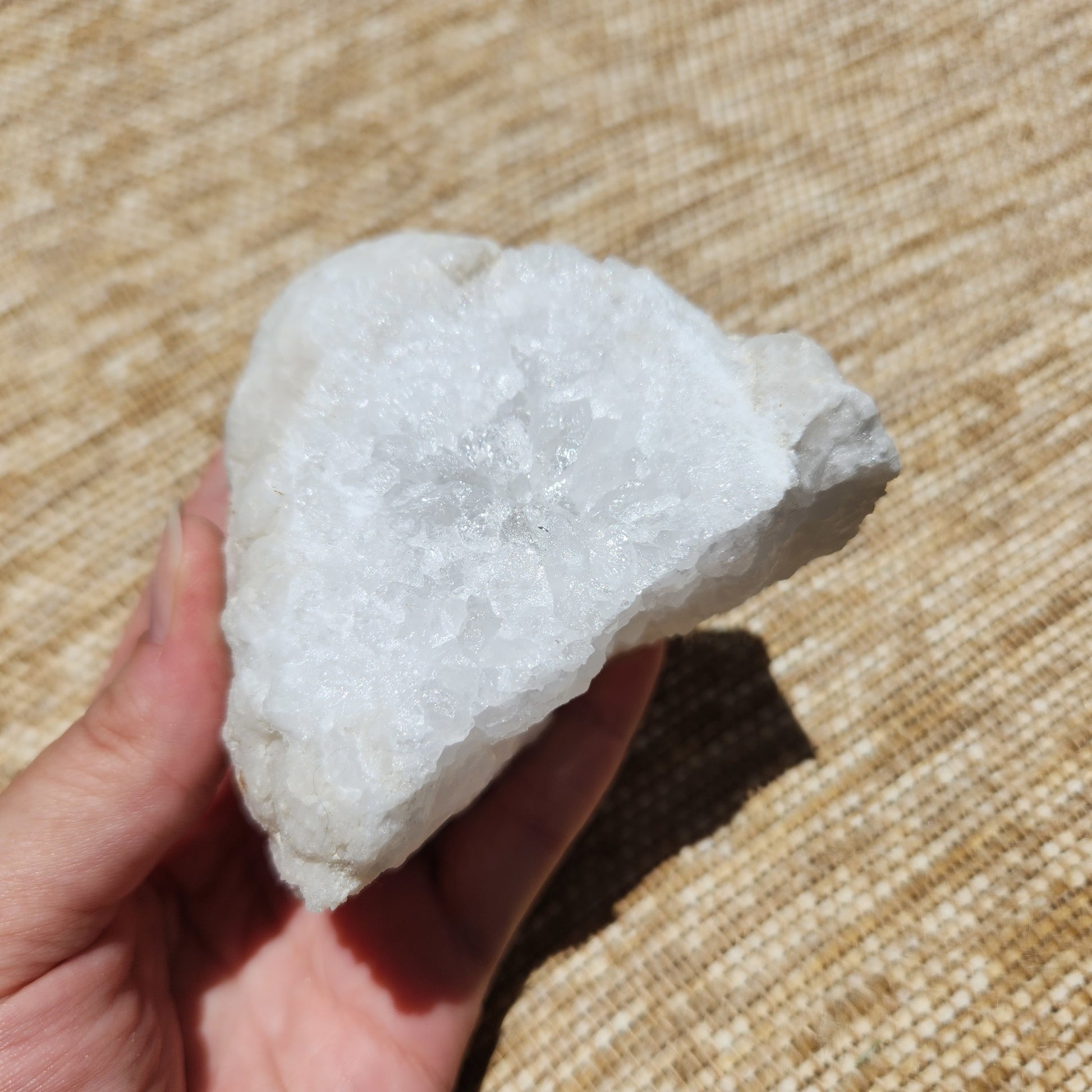 Clear Quartz Geode Chunk