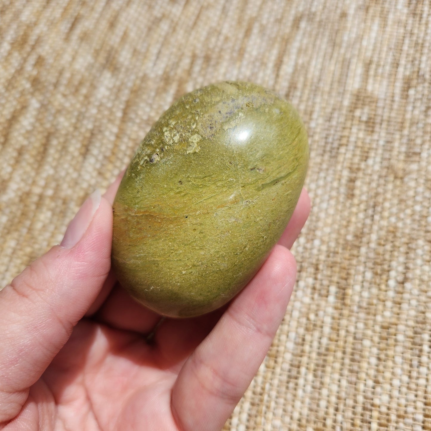Green Opal Palm Stone Medium