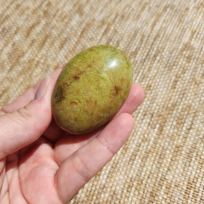 Green Opal Palm Stone Small