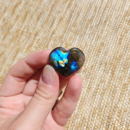 Labradorite Heart 2.5cm