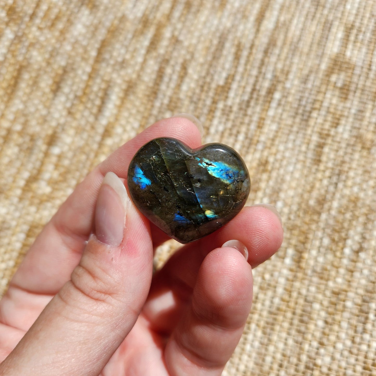 Labradorite Heart 2.5cm