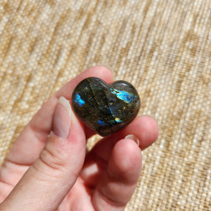 Labradorite Heart 2.5cm