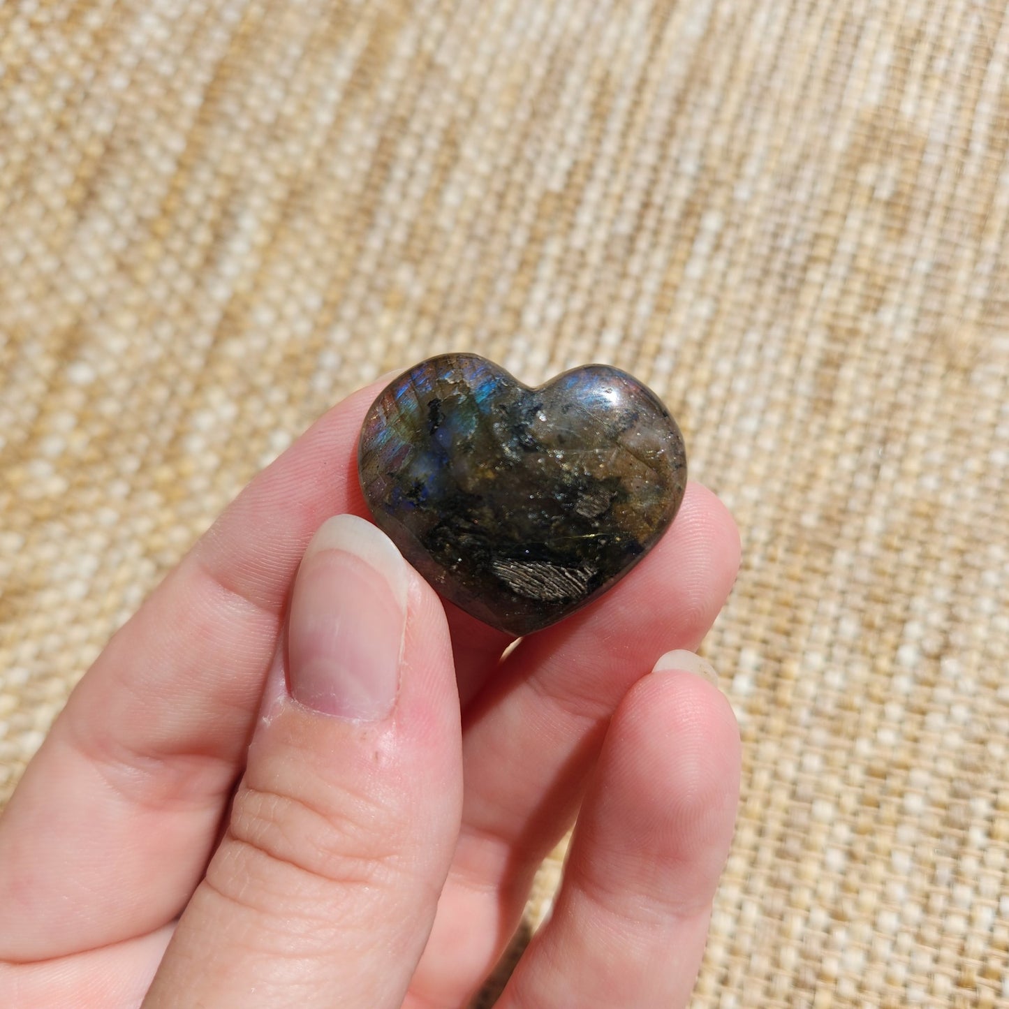 Labradorite Heart 2.5cm