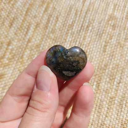 Labradorite Heart 2.5cm
