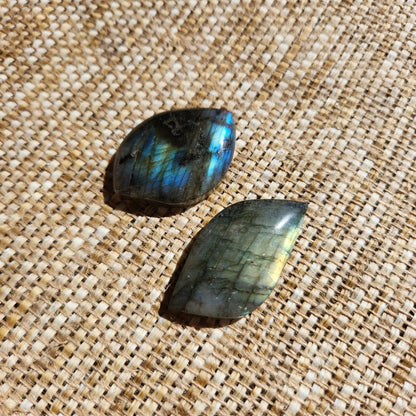 Labradorite Leaf Small