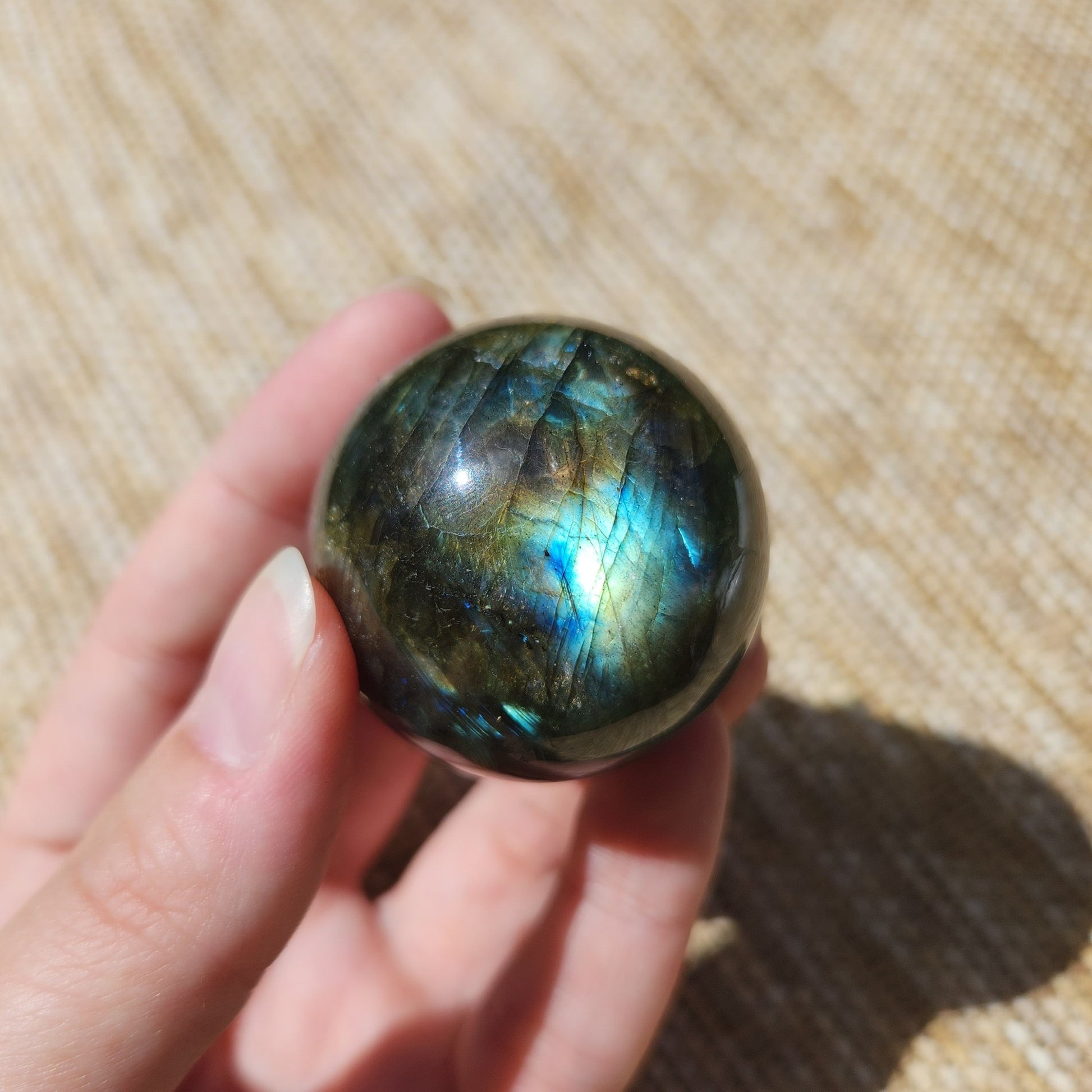 Labradorite Sphere 4cm