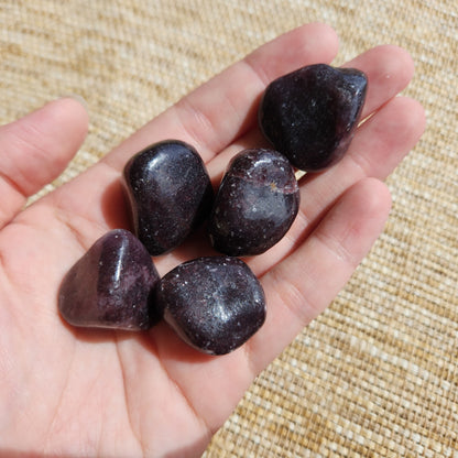 Lepidolite Tumble - Dark
