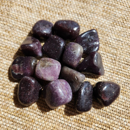 Lepidolite Tumble - Dark