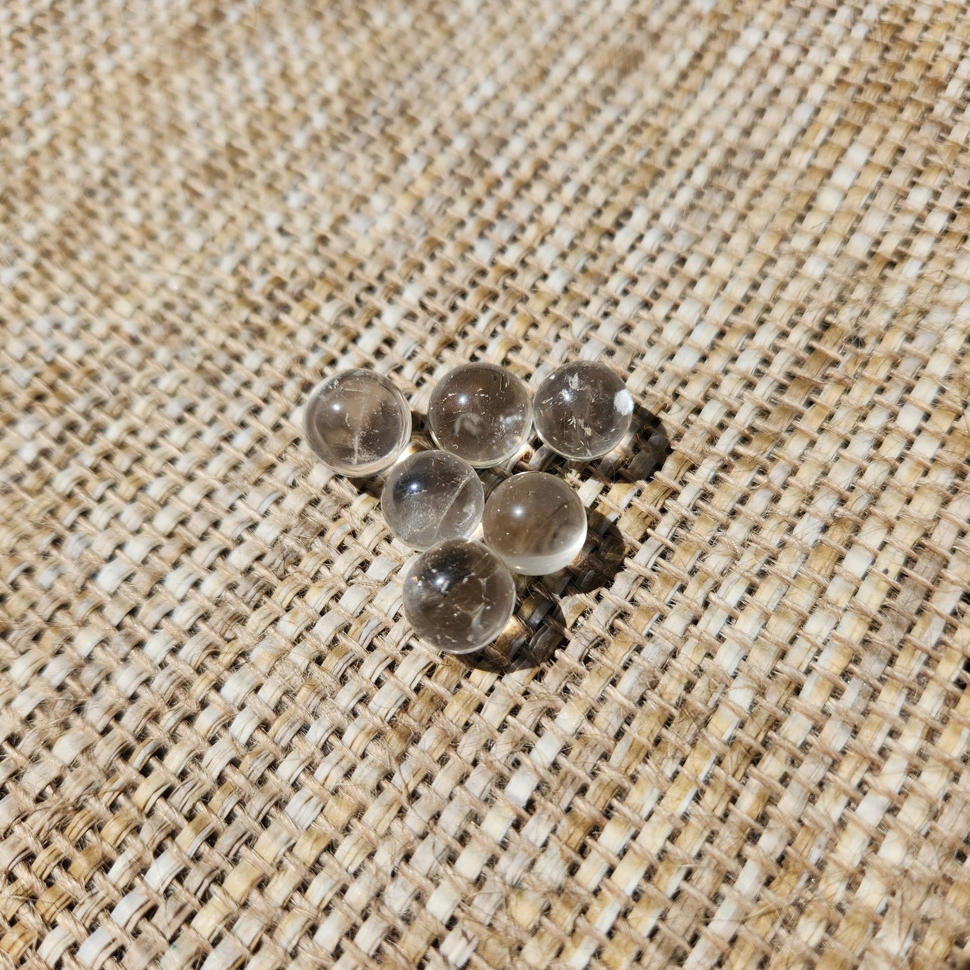 Micro Clear Quartz Sphere (Pack of 6)