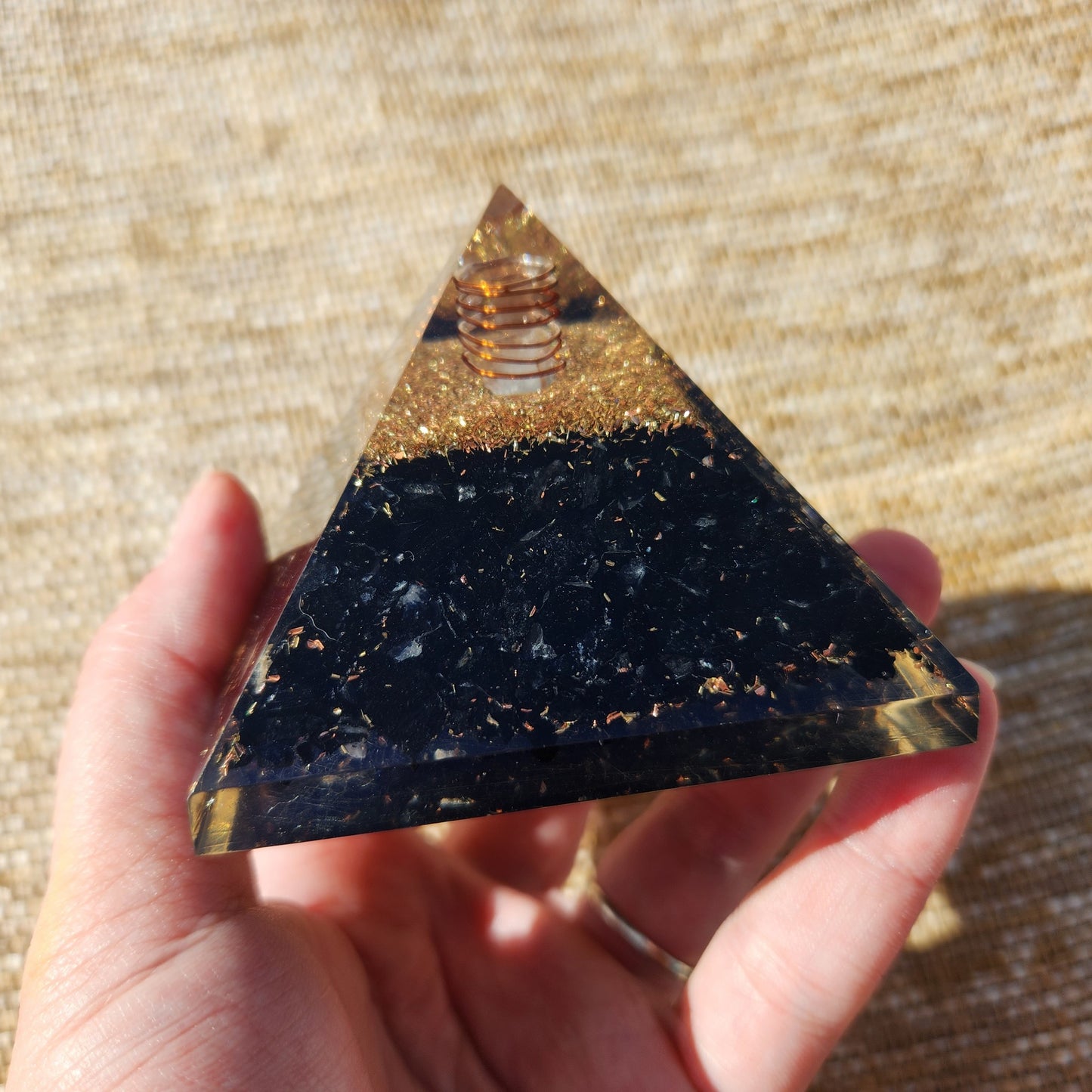 Orgonite Pyramid - Black Tourmaline