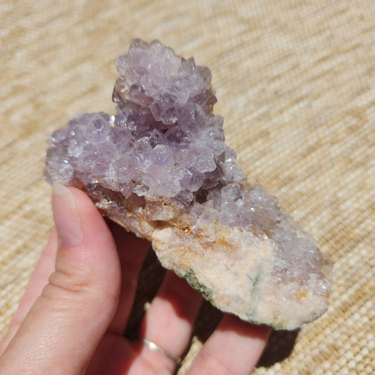 Pink Amethyst Cluster 197g