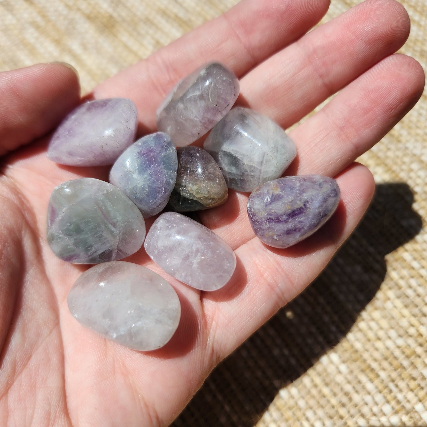 Rainbow Fluorite Tumble