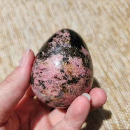 Rhodonite Egg 254g