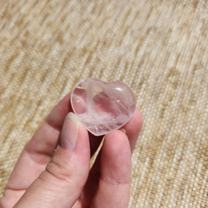 Rose Quartz Heart 11g