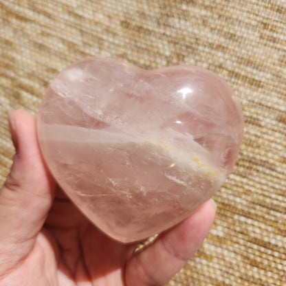 Rose Quartz Heart 231g