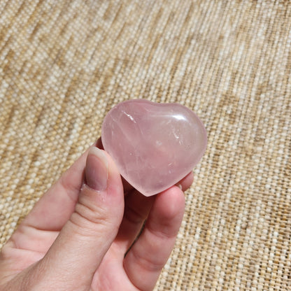 Rose Quartz Heart 4cm