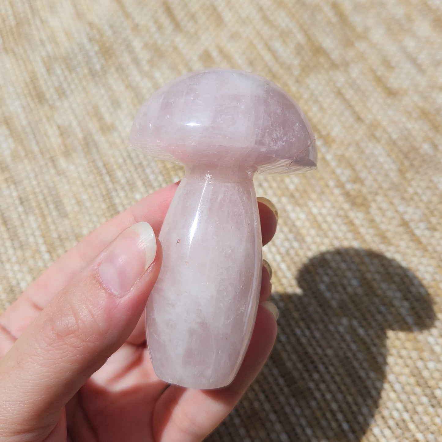 Rose Quartz Mushroom 135g