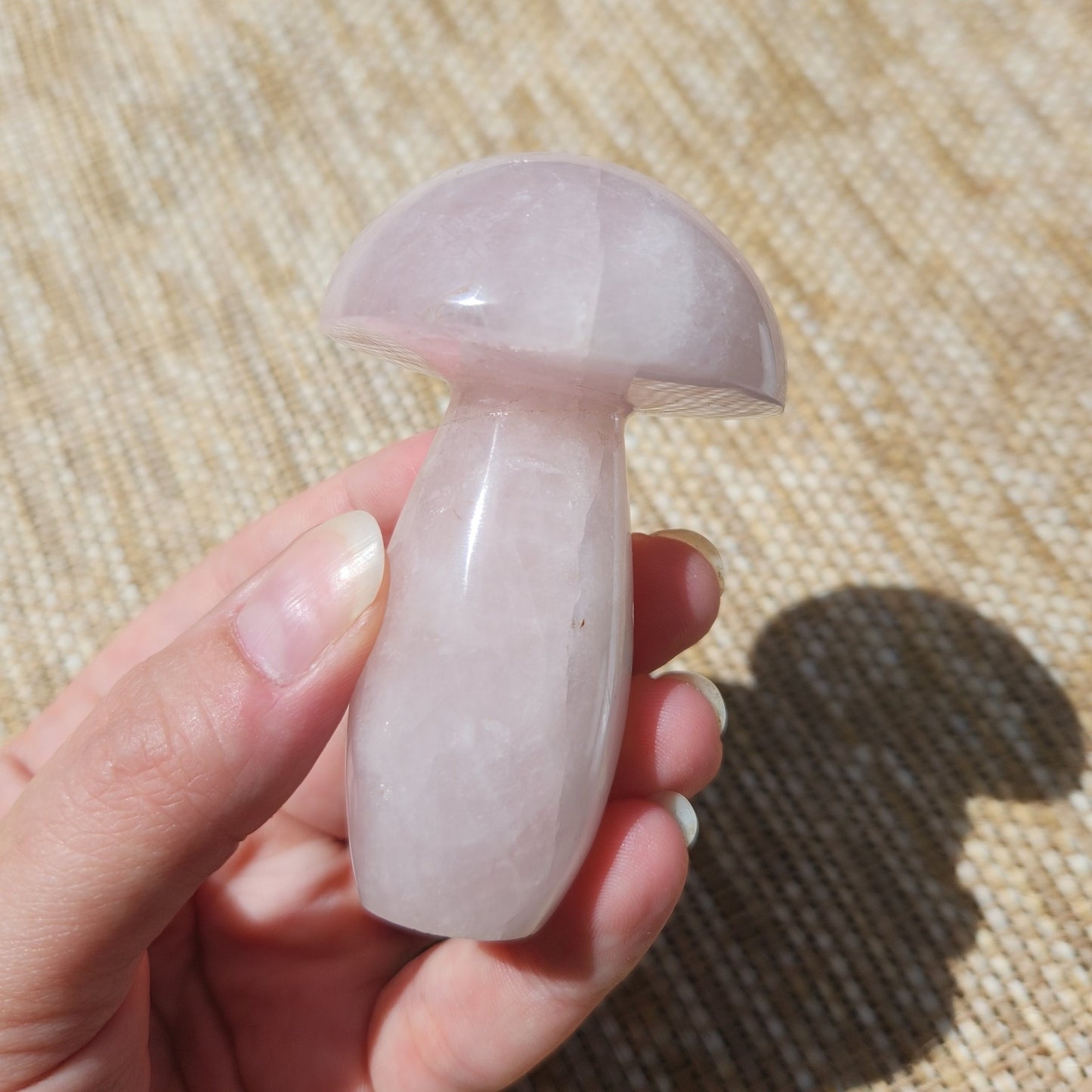 Rose Quartz Mushroom 135g