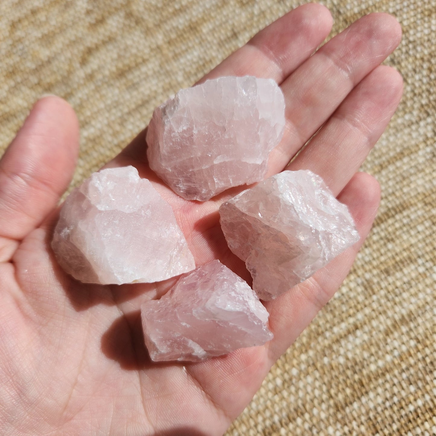 Rose Quartz Rough Small