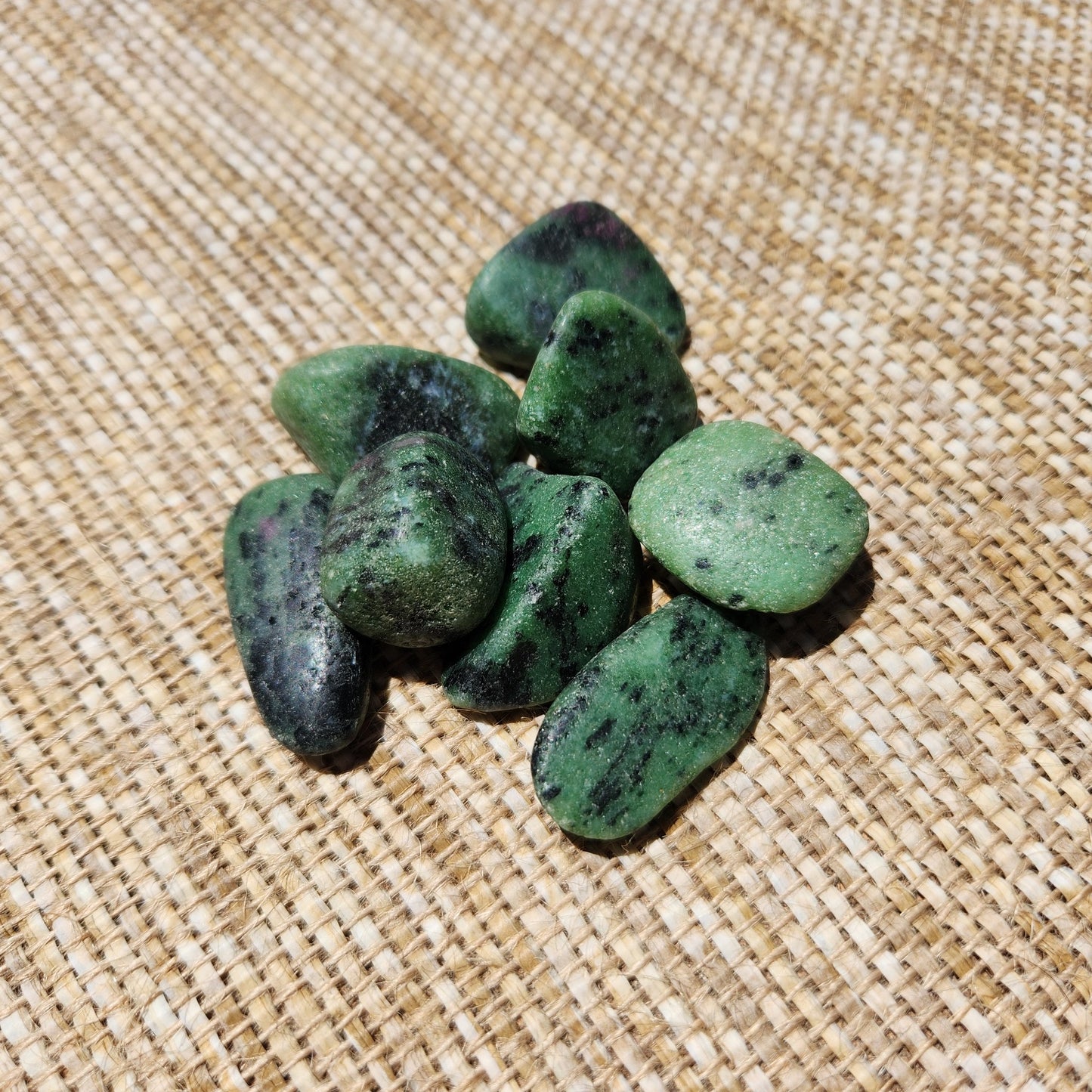 Ruby in Zoisite Tumble