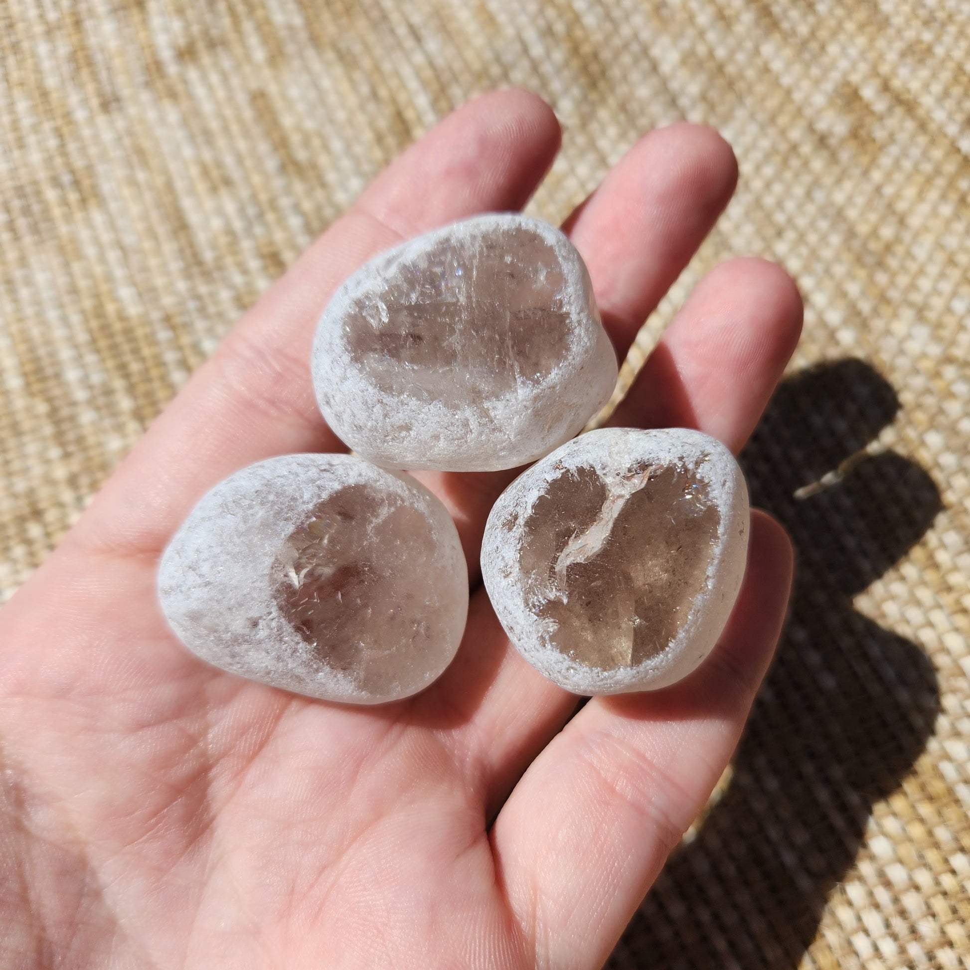 Smoky Quartz Ema Egg