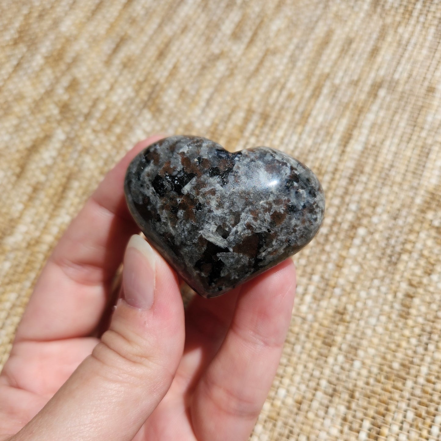 Yooperlite Heart 4.5cm