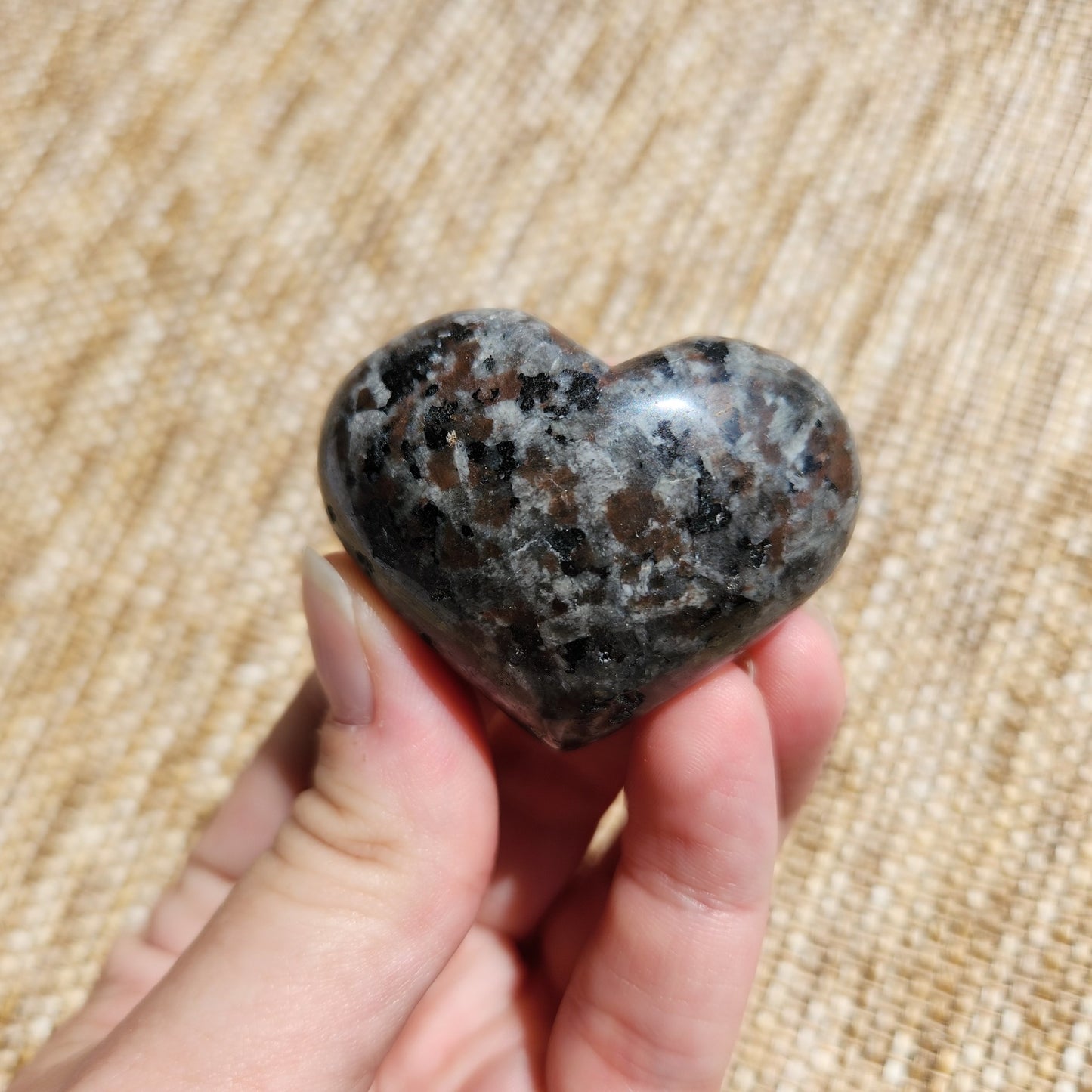 Yooperlite Heart 4.5cm